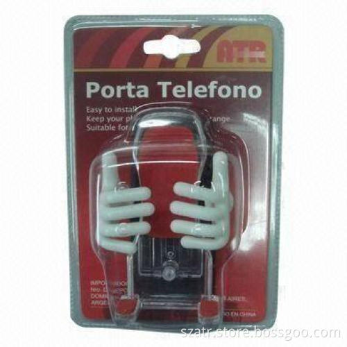 Fashionable Mobile Phone Holder, Made of Soft Material to Avoid any Scratch